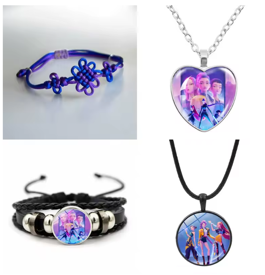 Pulsera y collar Kpop Demon Hunter