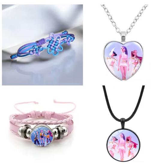 Pulsera y collar Kpop Demon Hunter